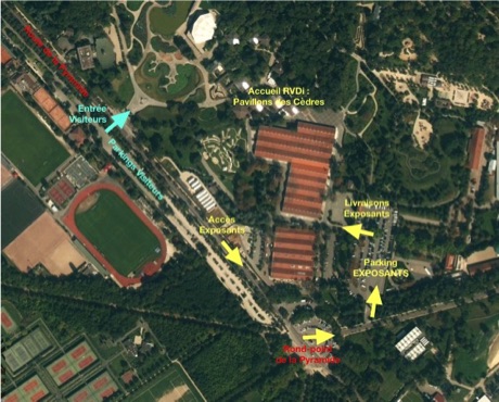 Plan d'accès RVDI