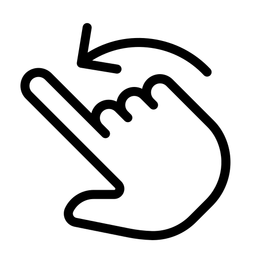 Icone swipe