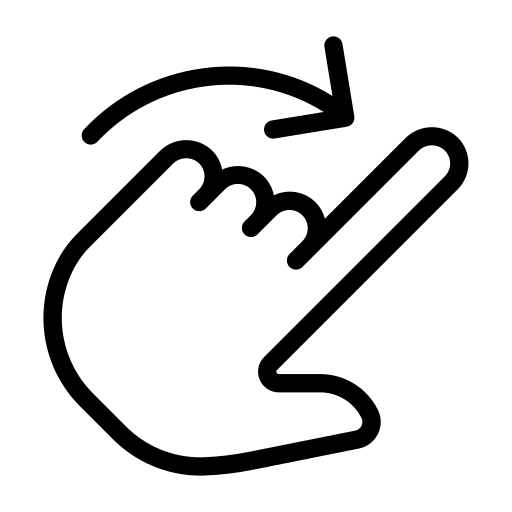 Icone swipe